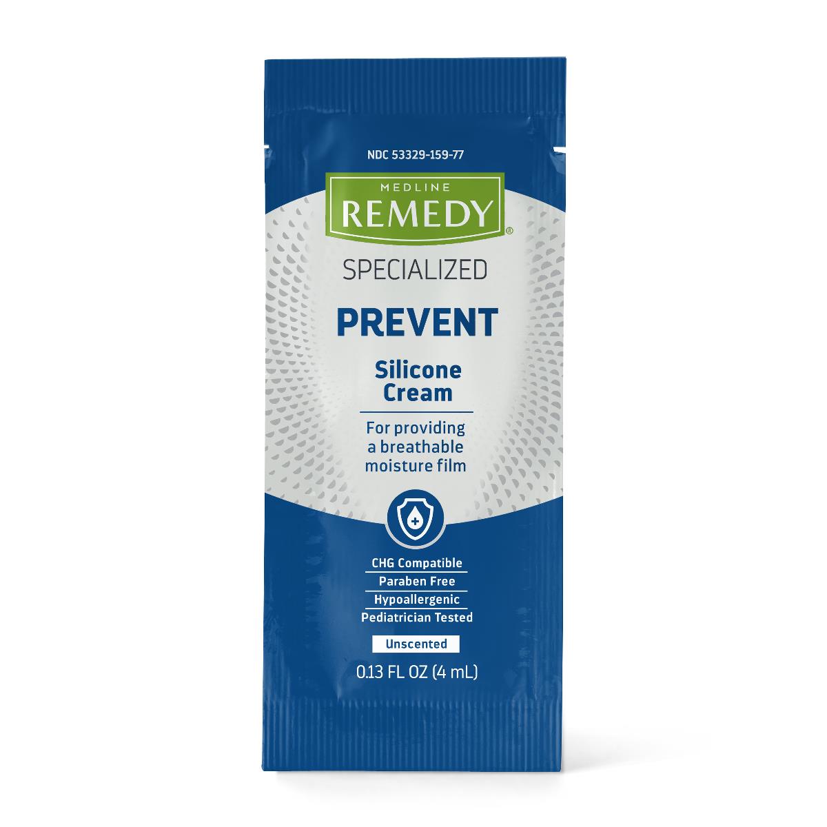 Remedy Intensive Skin Therapy Hydraguard-D Silicone Barrier Cream 4g Pack, 144 Each - Gross