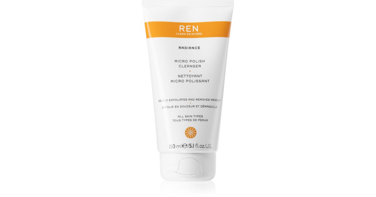 REN Clean Skincare Radiance Micro Polish Cleanser 150ml
