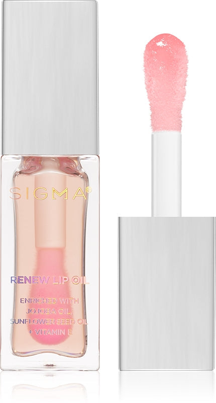 Sigma Beauty Renew Olejek do ust nawilżający i nadający połysk Hush color 5,2 g