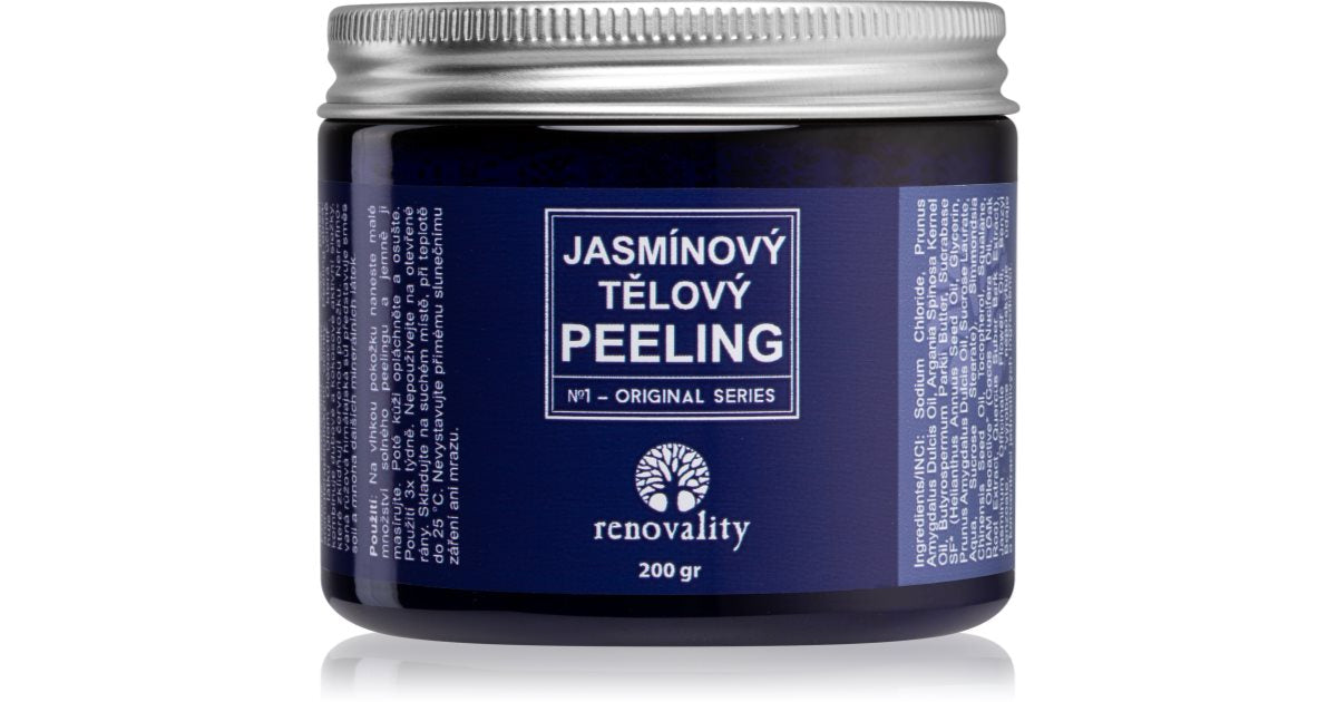 Renovality Original Série Jasmine Body Peeling - Gommage corporel au jasmin - 200 ml