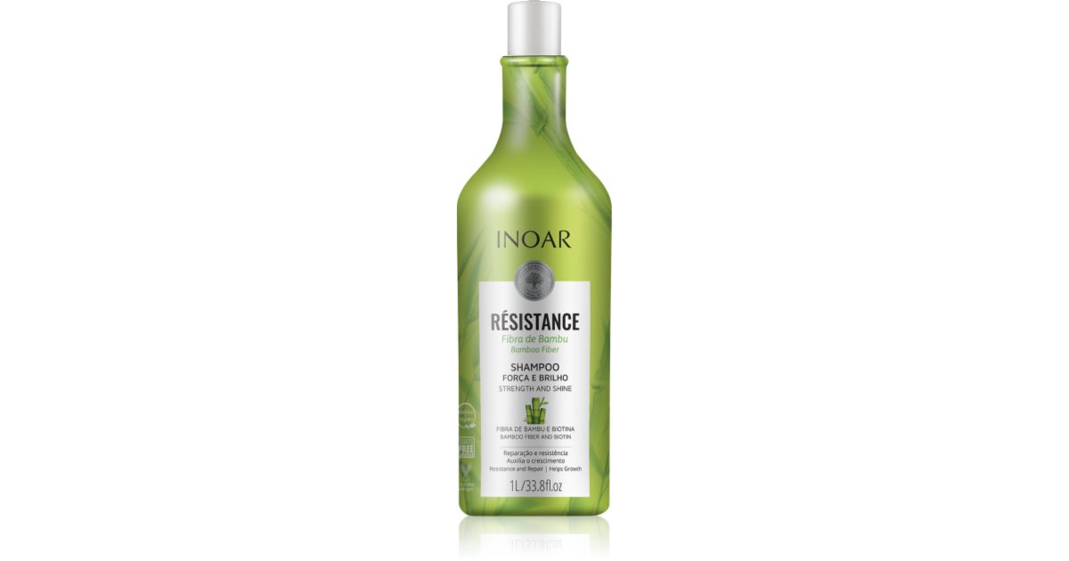 INOAR Résistance Bambu shampoo for brittle and tired hair 1000 ml