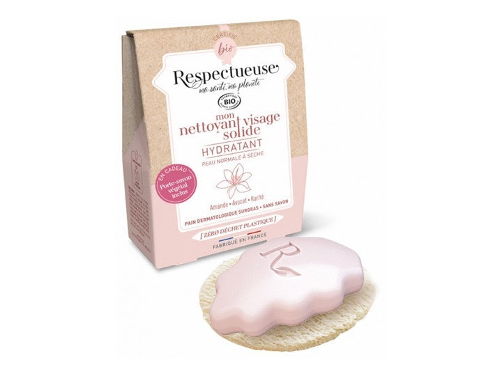 Eco-Friendly Moisturizing Solid Facial Cleanser 35g