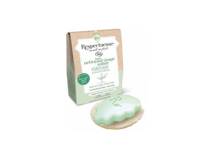 Eco-Friendly Purifying Solid Facial Cleanser 35g