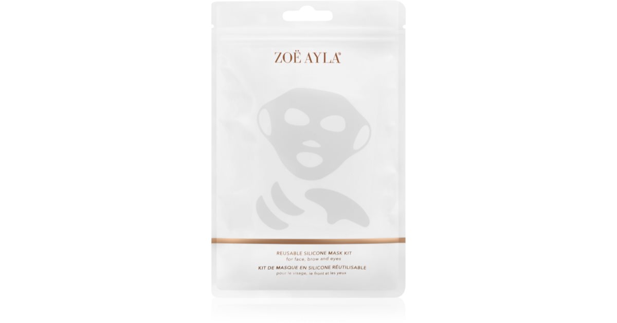 Zoë Ayla Silicone Reusable Face Mask Set