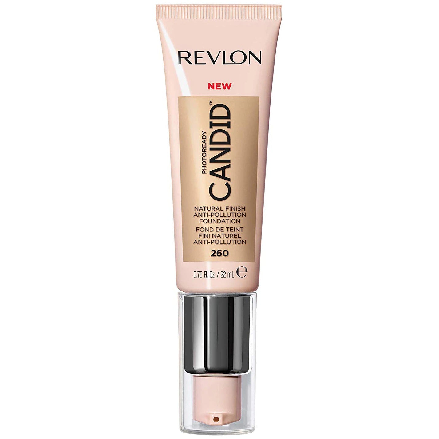 Revlon, PhotoReady Candid, finishing naturale, Cream Foundation, 260, Chai, 22 ml