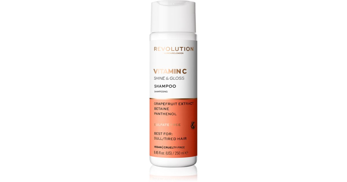 Revolution haircare Șampon cu vitamina C Shine & Gloss (strălucirea părului) - 250 ml