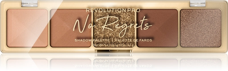 Makeup revolution Revolution PRO Glam Lidschatten-Palette 5,5 g No Regrets Soft Nude
