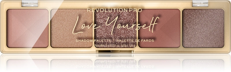 Makeup Revolution Revolution PRO Glam Lidschatten-Palette 5,5 g Love Yourself Soft Pink