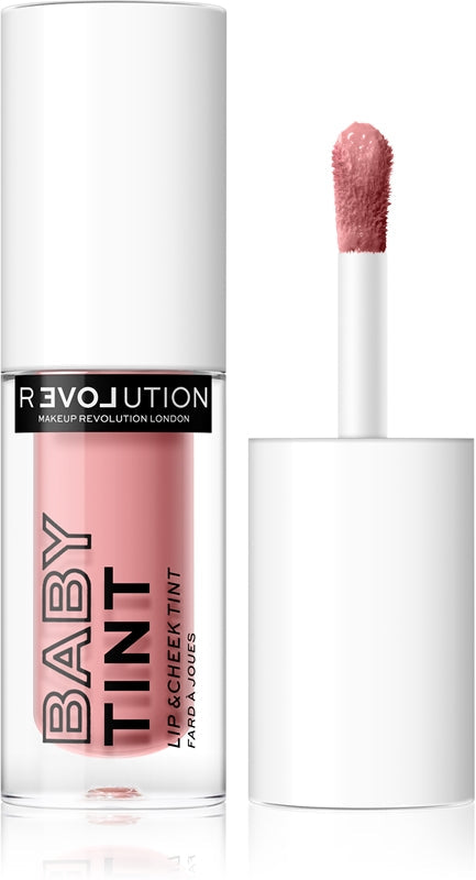 Revolution Relove Baby blush væske og lipgloss farge Rose 1,4 ml