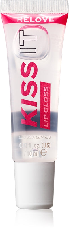 Revolution Relove Kiss Es feuchtigkeitsspendende Lipgloss Farbe Sorbet Clear 10 ml
