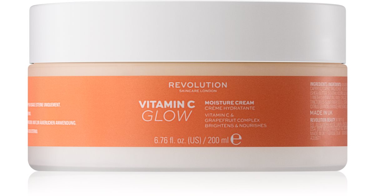 Revolution skincare Vitamin C Glow Nourishing Body Cream - 200ml