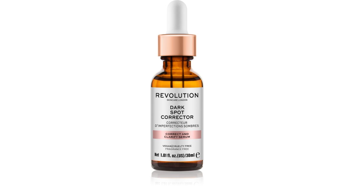 Revolution hudvård Skincare Dark Spot Corrector Correct And Clarify Aktivt serum mot fläckar - 30ml