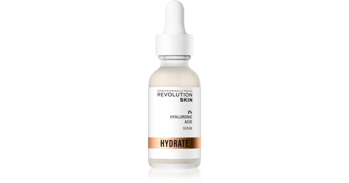 Revolution skincare Nawilżające serum 2% kwasu hialuronowego - 30ml