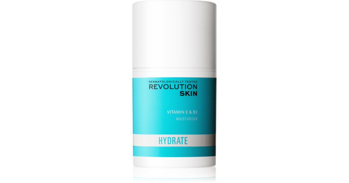 Revolution Skincare Gel-crème hydratant à la vitamine E et B3 Hydrate 50 ml