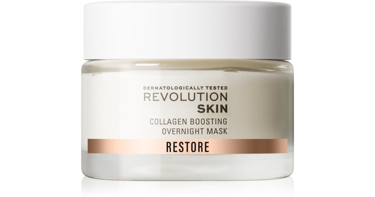 Revolution skincare Restore Maska wzmacniająca kolagen na noc - 50 ml