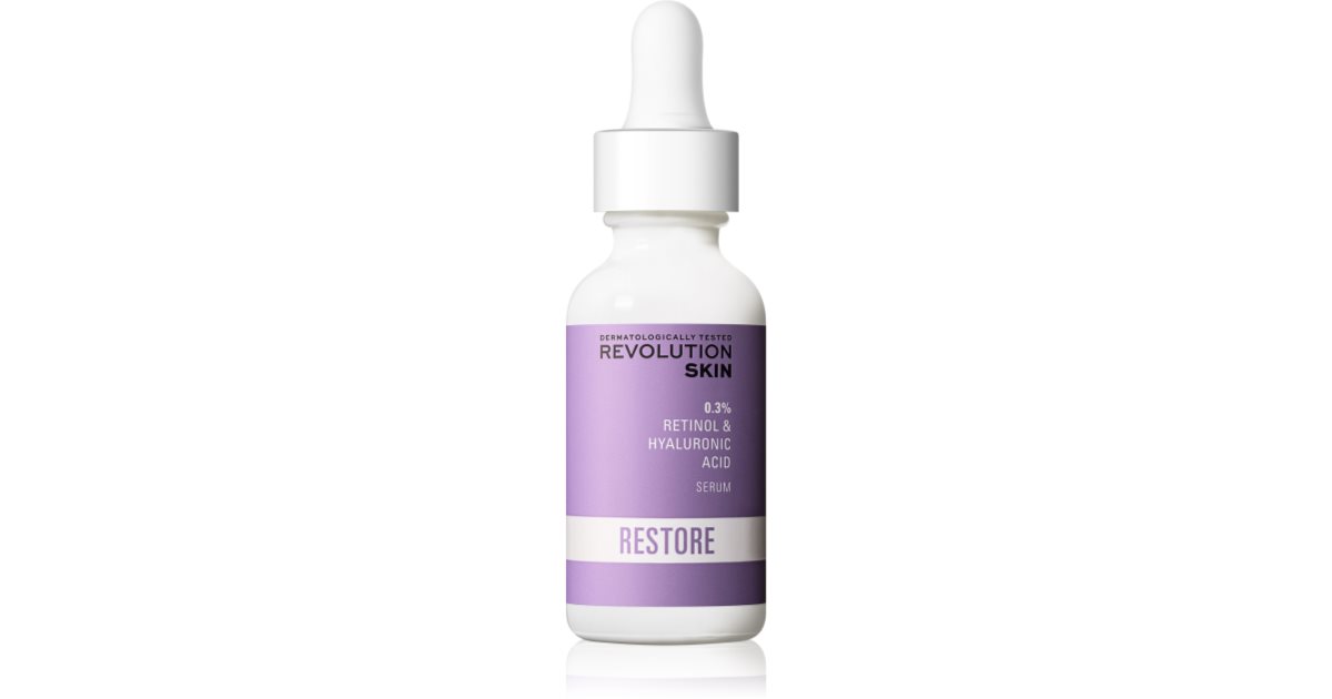 Ser pentru piele 0,3% Retinol cu vitamine și acid hialuronic 30 ml