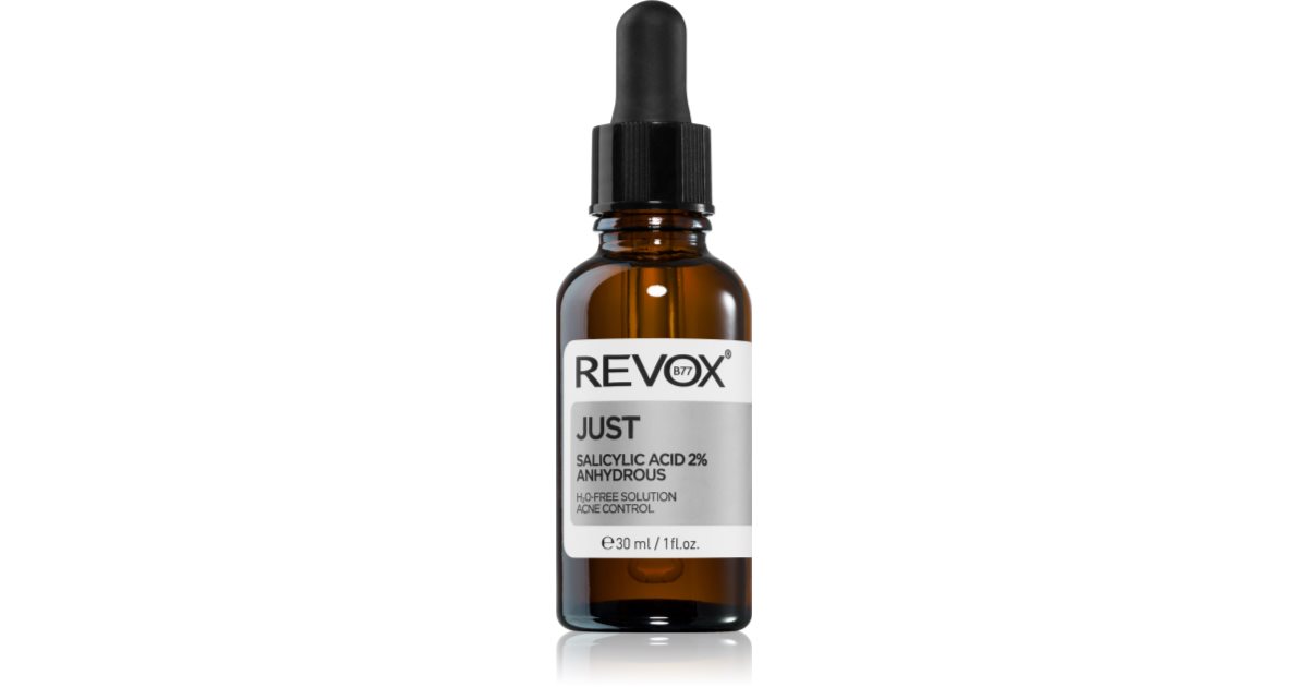Revox B77 Bare salicylsyre 2% vandfri eksfolierende peelingserum til ansigt 30ml