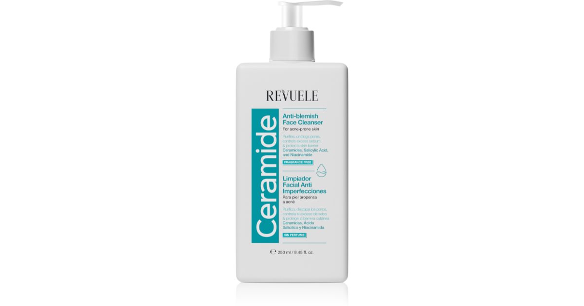 Revuele Ceramide Anti-imperfections rensegel for problemhud, akne 250 ml
