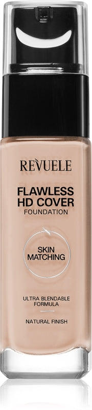 Revuele Flawless HD Cover lightweight foundation for a perfect look color 01 ivory 33 ml