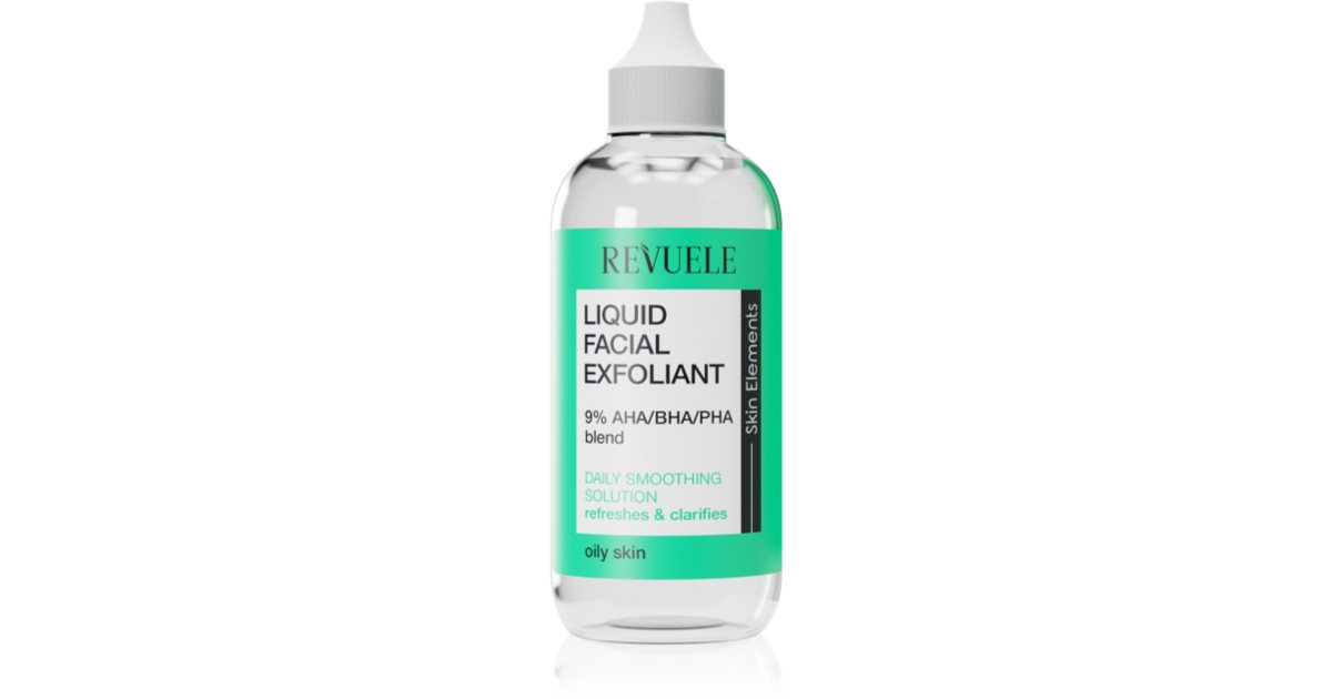 Revuele Eksfolierende væske 9 % AHA-BHA-PHA blanding peelingserum for fet hud 125 ml