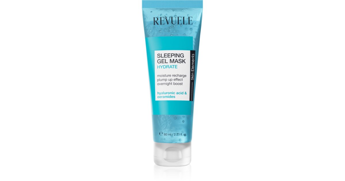 Revuele Fuktighetsgivende gelmaske for natten 80 ml