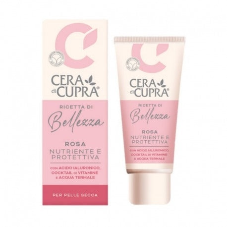 Cera di cupra Beauty Recipe Odżywczy i Ochronny Różowy Krem Do Twarzy Sucha Skóra Tuba 75 Ml