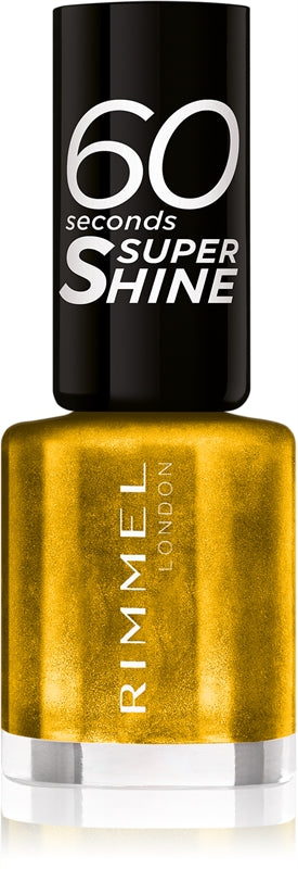 Rimmel 60 Seconds Super Shine - Nail Polish 8 ml 831 Oh My Gold!