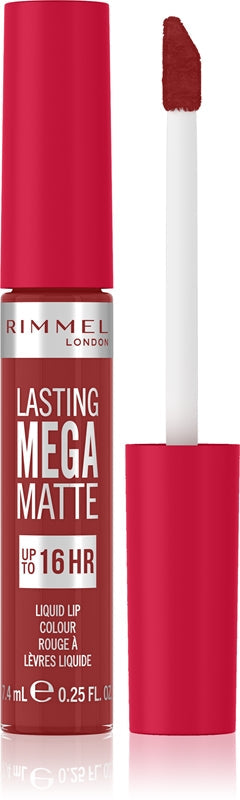 Rimmel Holdbar Mega Matte Liquid Lipstick 7,4ml Fire Starter