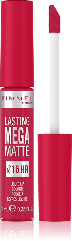 Rimmel Holdbar Mega Matte Liquid Lipstick 7,4 ml Fuchsia læbestift