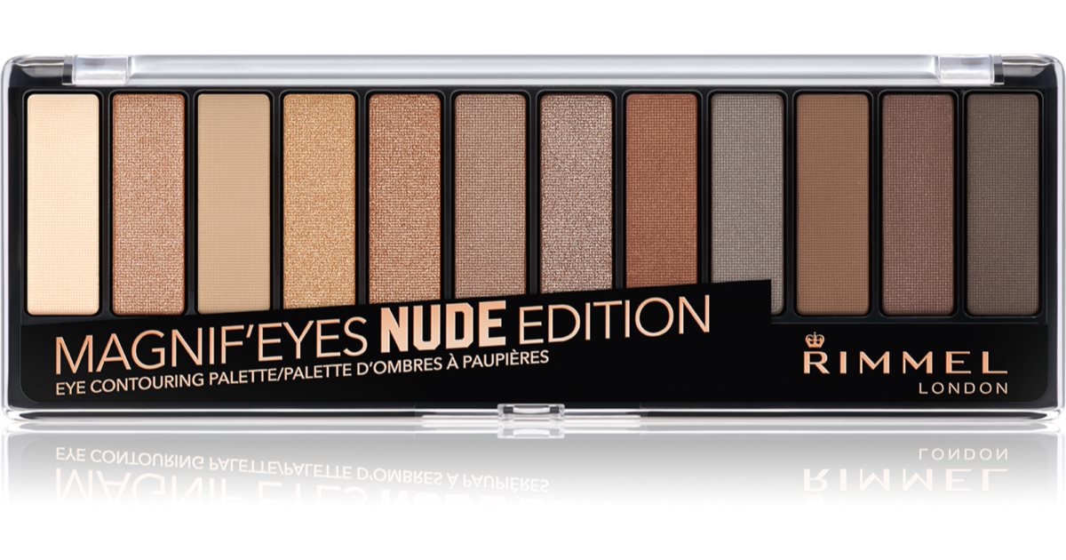 Rimmel MagnifEyes (Lidschatten-Palette) 14 g 0001 Nude Edition