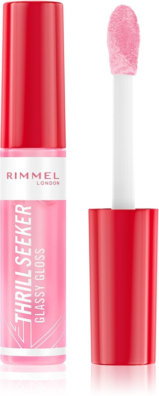 Rimmel Thrill Seeker Glassy Gloss - Lucidalabbra idratante 11 ml 150  Pink Candy