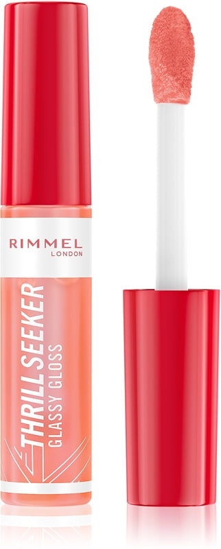 Rimmel Thrill Seeker Glassy Feuchtigkeitsspendender Lipgloss 11 ml 250 Peachy Vibes