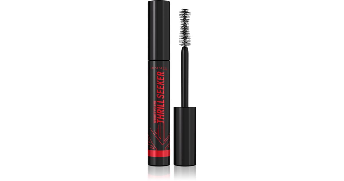 Rimmel London Wonder' Volume Thrill Seeker Mascara 004-Pitch Black 8ml