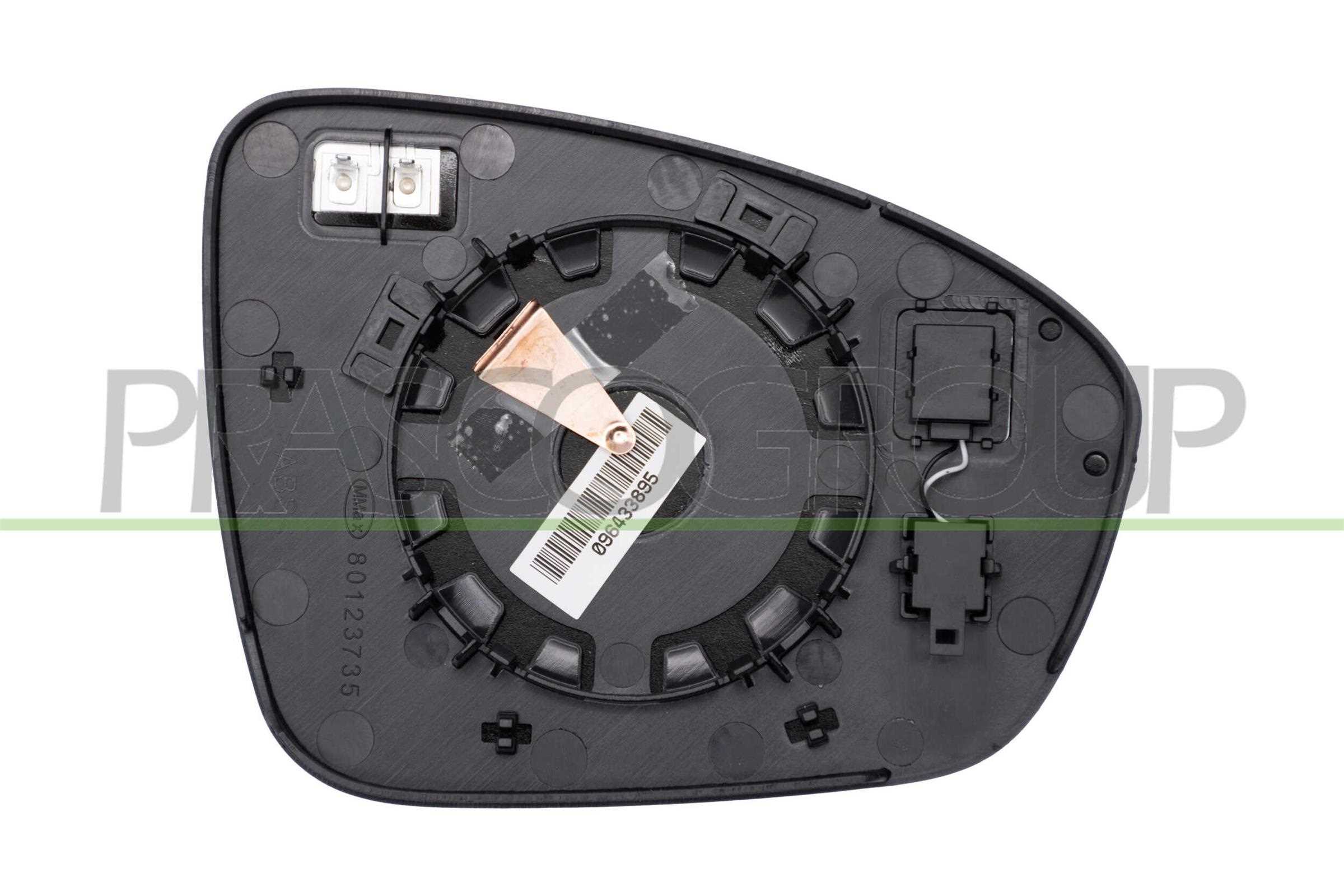 Mirror Glass, exterior mirror PRASCO RN4307514