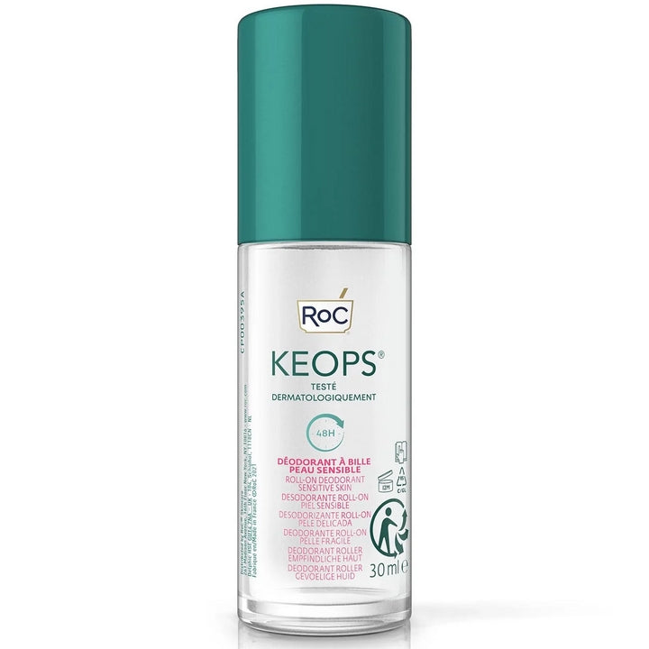 Roc Keops - Deodorant sensibil - Aloe Vera - Piele sensibila - Roll-on 30 ml