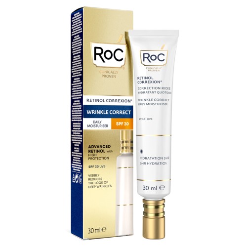 Roc Wrinkle Correction Daily Moisturizer SPF30 30ml