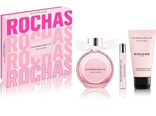 Rochas Mademoiselle Rochas - EDP 50 ml + body lotion 50 ml + EDP 7,5 ml