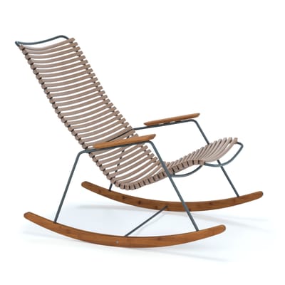 Houe - Rocking chair Click - Beige - Bambou - Designer Henrik Pedersen