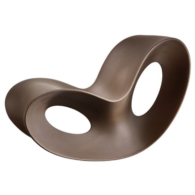 Magis - Rocking chair Voido - Marron - Polyéthylène - Designer Ron Arad