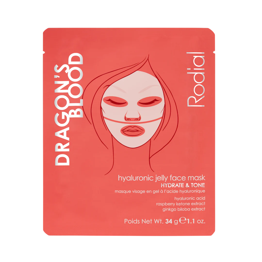 Rodial, Dragon's Blood Hydrogel Moisturizing Sheet Mask Face Mask 34g