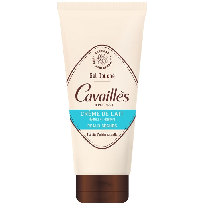 Cavaillès dusjgelé - melkekrem - fukter og regenererer 200 ml