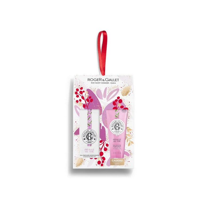 Roger & Gallet tebladvann Perfymet 30 ml + 50 ml veldedighet dusjgel tilbys