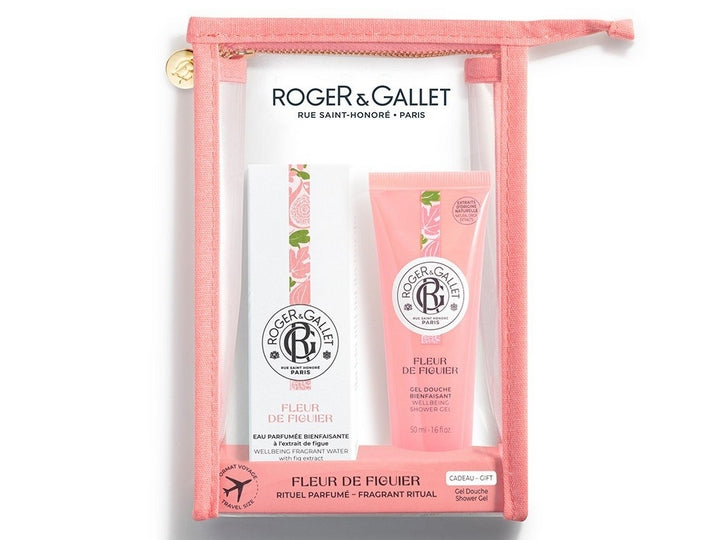 Roger & Gallet FICO Flower - Charity Perfumed Water Kit 30 ml + brusegel 50 ml hyldest