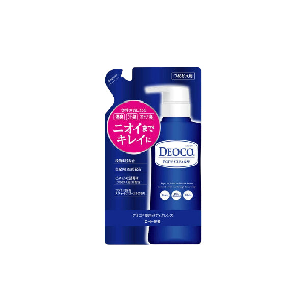 Rohto Mentholatum - Deoco Medicated Deodorant Body Cleanse Refill - 250ml