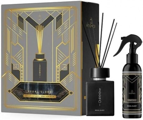 Roomoi Roomoi Regal Glory Room Air Freshener 500Ml + Stof Air Freshener Spray 200Ml