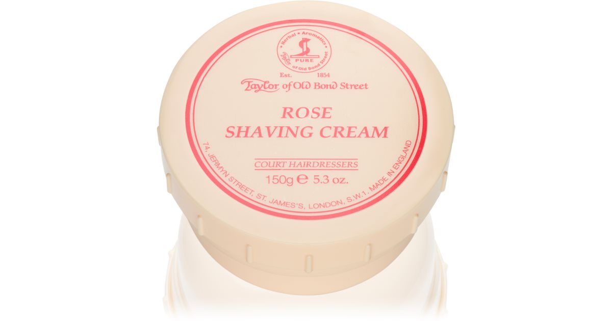 Taylor of Old Bond Street Rose shaving cream 150 g