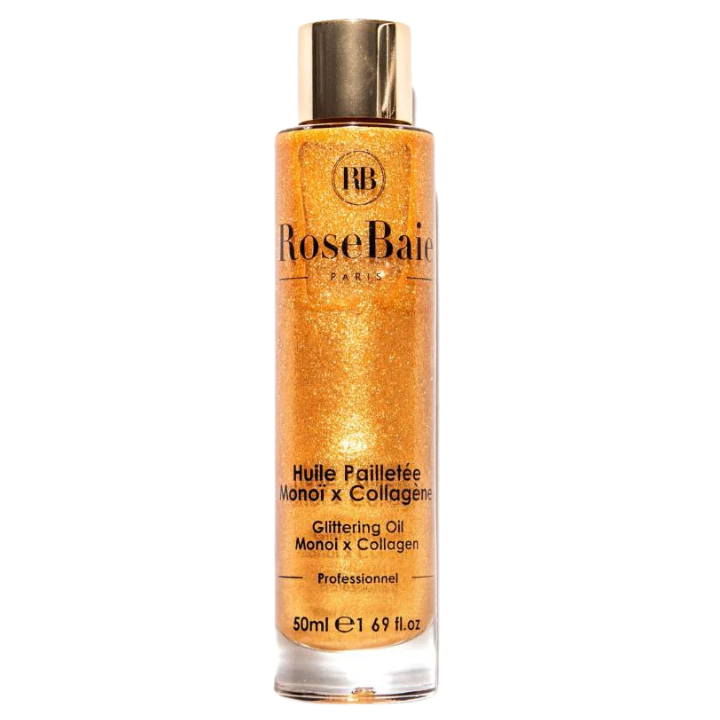 RoseBaie Monoi Glitter Ulei x Colagen 50ml