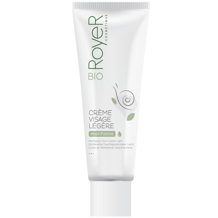 RoyeR Light Face Cream - Mattifierande - med snigelslem - EKOLOGISK 50 ml
