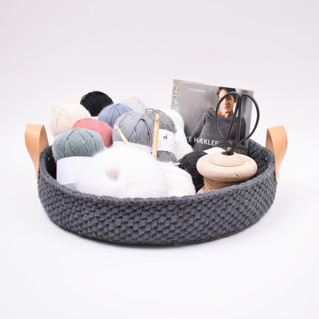 Ribbon Tabletts mit Lederboden