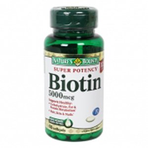 Nature's Bounty Biotin Supplement
